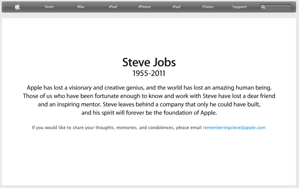 RIP Steve Jobs, Ill Miss You